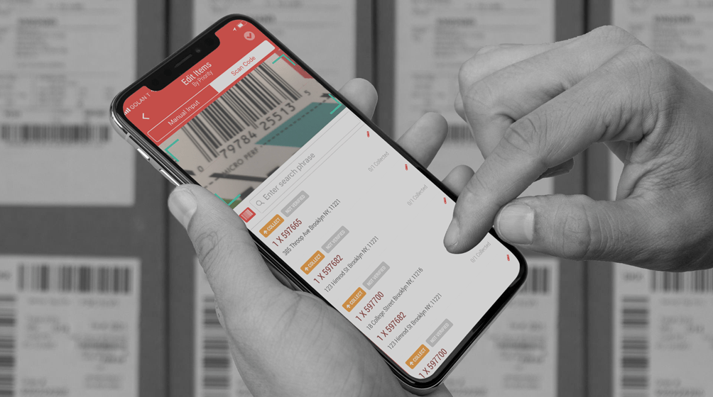 Real time delivery tracking