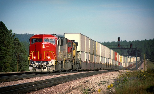 freight train delivery