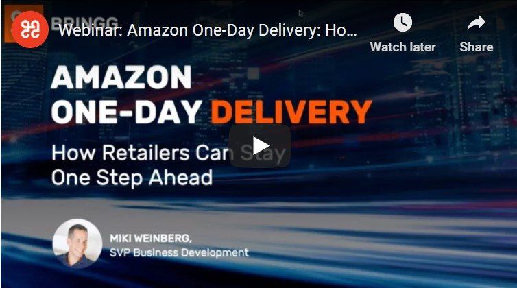 Amazon one day delivery