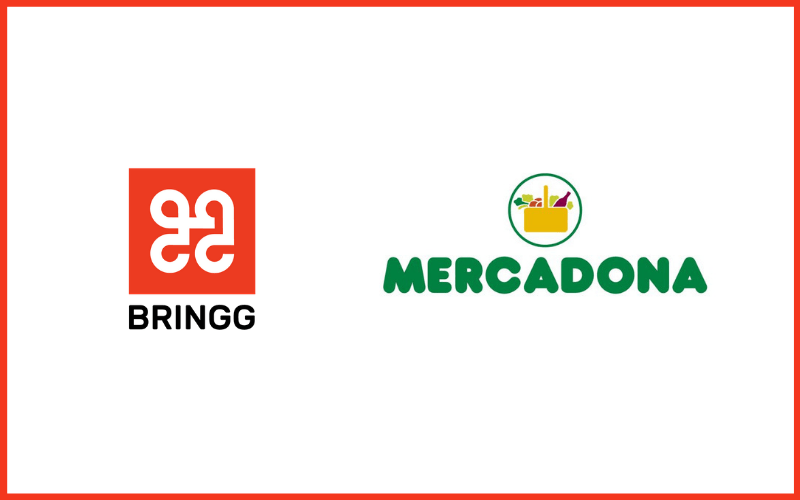 Bringg & Mercadona logos