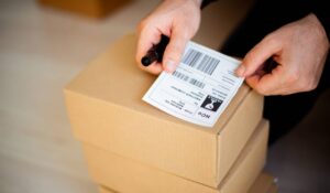 Damaged or incorrect shipping labels are a common cause of delivery exceptions.