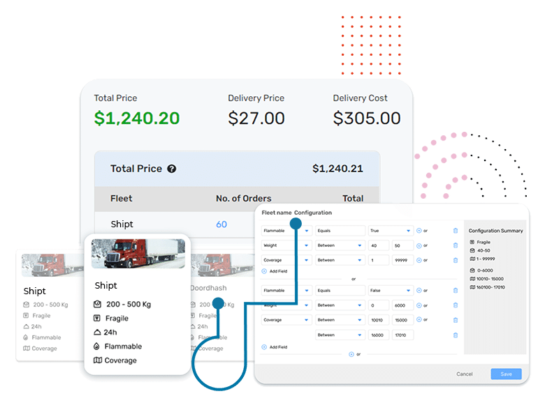 Managing multiple fleets and third party fleets