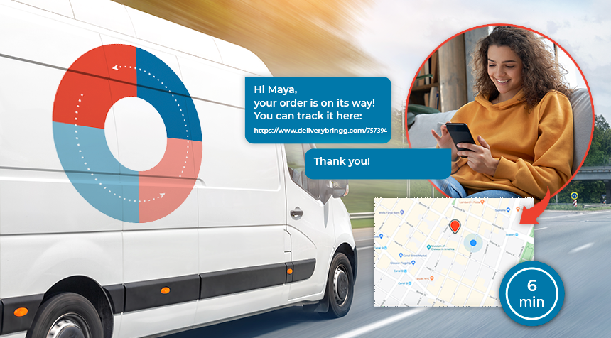 What does out for delivery mean?